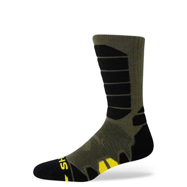 Merino Wool Performance Sock & Bino Visor Bundle